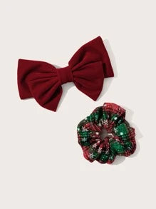 Matching hair clip & Scrunchie